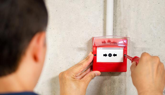 Fire alarm installation service