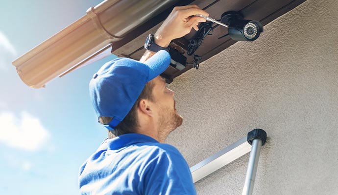 IP camera installation