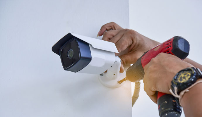 HD camera installation