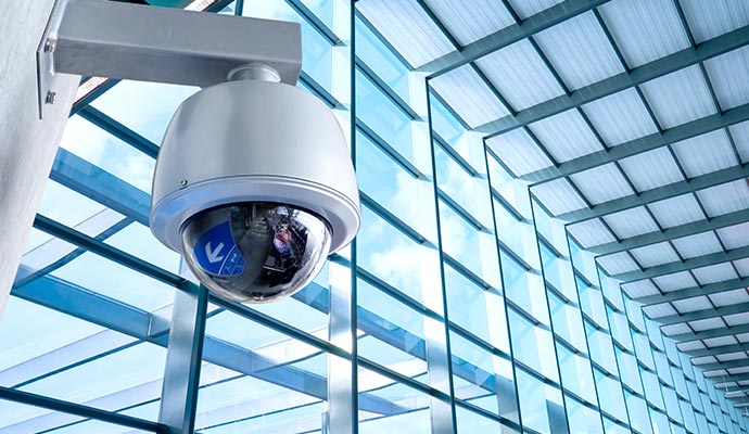 Security camera for commercial space Security camera for commercial space